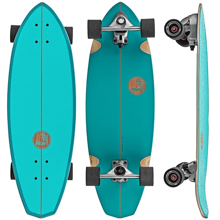 SLIDE SurfSkateboards size32 KAENA（SLIDE SURF SKATE FISH