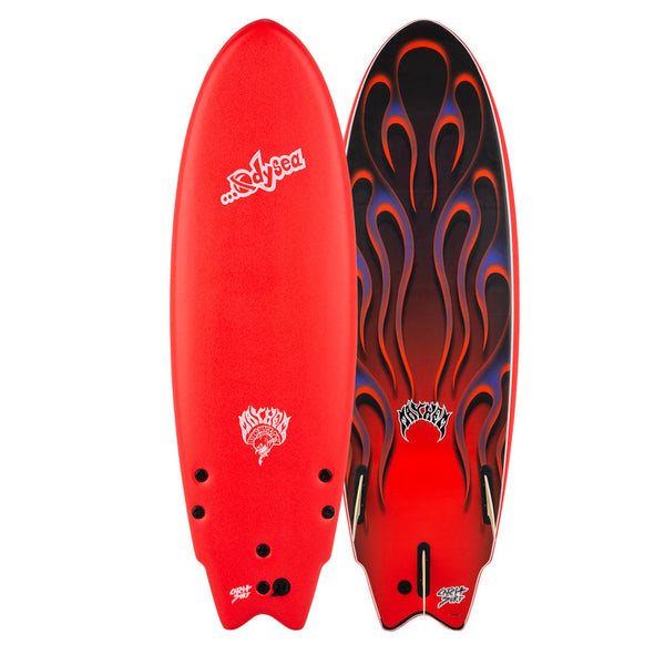 Catch Surf X Lost RNF Fish Red 5'5