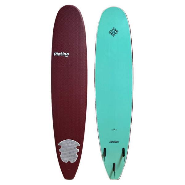 Platino 9ft Malibu Softboard Stout Turquoise