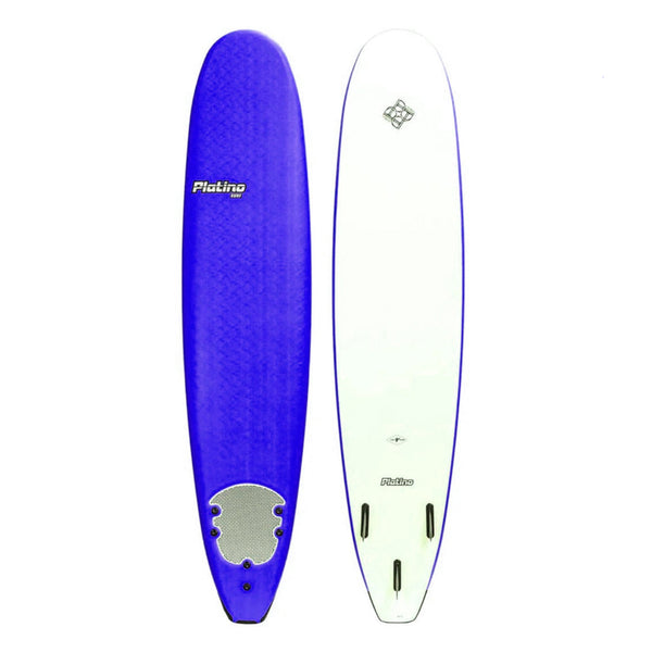 Platino 9ft Malibu Softboard Navy Blue White