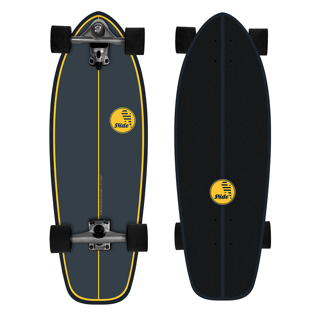 スケートボード SLIDE Surf Skateboards size32 Tuna Slide Surfskate FISH TUNA 32