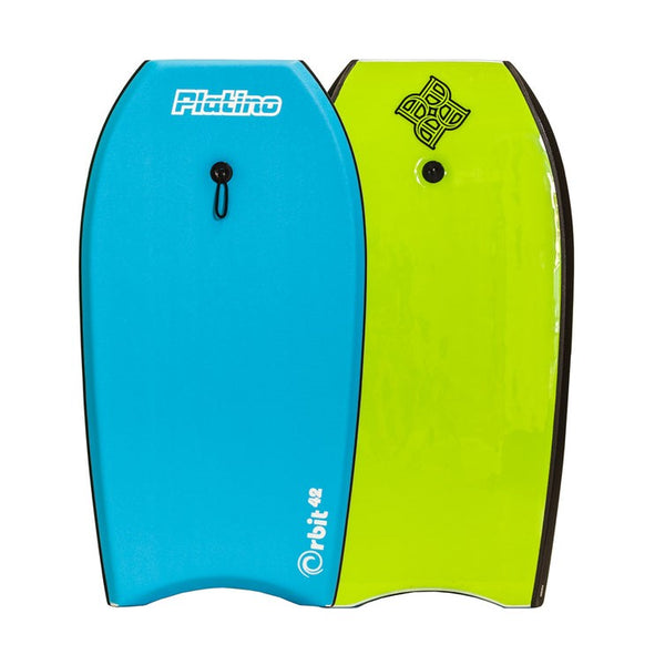 Platino 42" Orbit EPS Bodyboard Azure Blue Lime