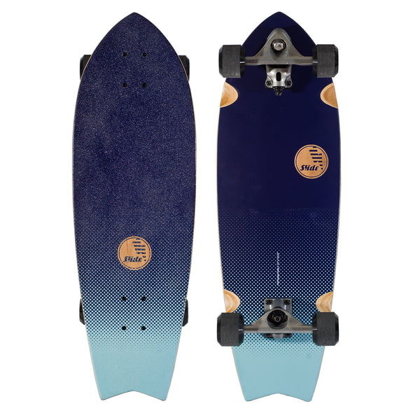 SLIDE SURF SKATE FISH INDIGO FADE 32"