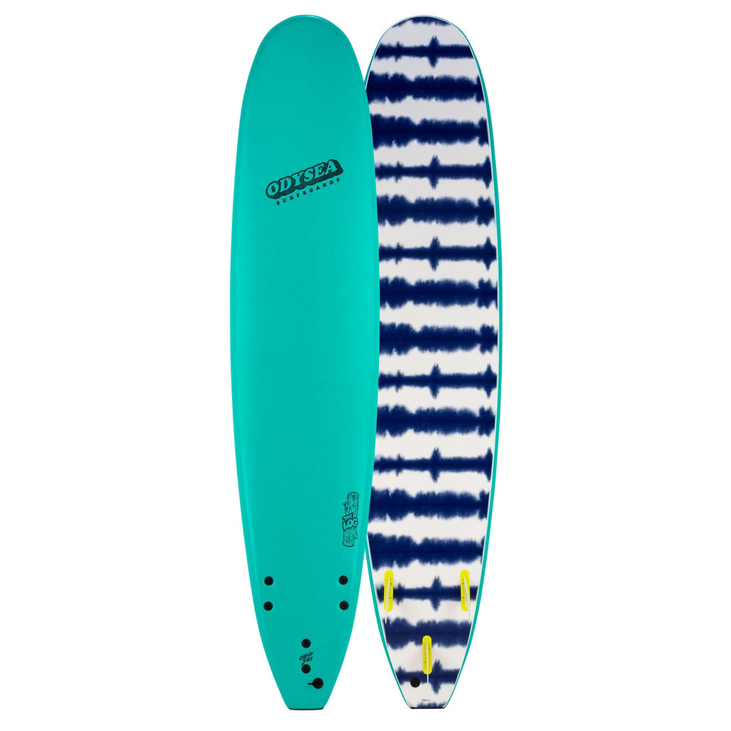 New Season 2022 Catch Surf Odysea Log 9'0 Emerald Green With High Performance Fins