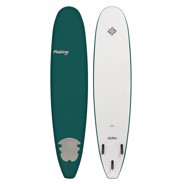 Platino 9ft Malibu Softboard Mallard Green White