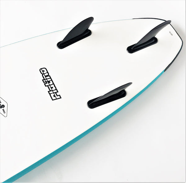 Platino 8ft Soft Top Softboard Azure White