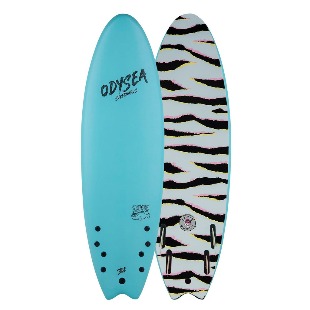 2022 CATCH SURF X JAMIE O'BRIEN PRO SKIPPER QUAD SKY BLUE 6'0