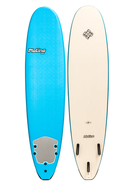 Platino 8ft Soft Top Softboard Azure White