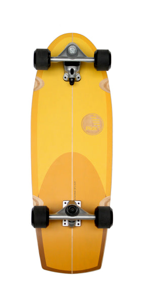 Slide Surfskate Quad Sunset 30″  (Beware Slide Is Addictive)