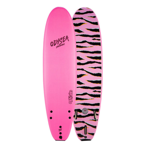 Catch Surf Odysea Log 7'0 JOB Hot Pink With High Performance Fins